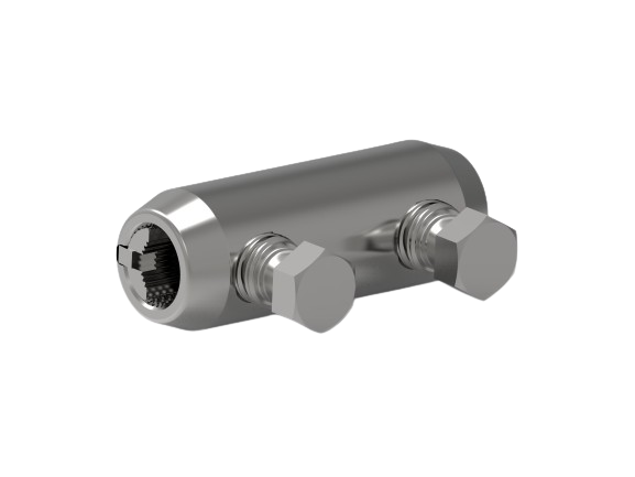 ASBS | Conector (manguito) mecánico bimetálico Cu/Al shear bolt hasta 35 kV (1)