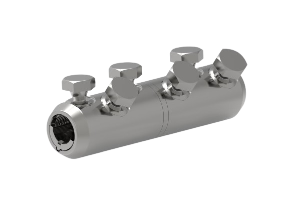 ASBS | Conector (manguito) mecánico bimetálico Cu/Al shear bolt hasta 35 kV (3)