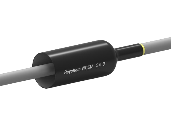 WCSM-34/8-1200-S-(B25) | Manga termocontráctil de pared gruesa | longitud 1200 mm | diámetro 34 mm a 8 mm | calibre del conductor 2 AWG a 500 kcmil | Raychem (TE Connectivity)