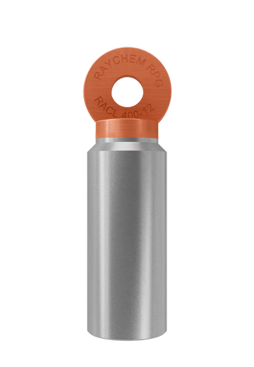 TACL-1000-16 | Zapata de punta de cobre con cuerpo de aluminio | 2000 kcmil | Barreno 5/8" | RPG Raychem