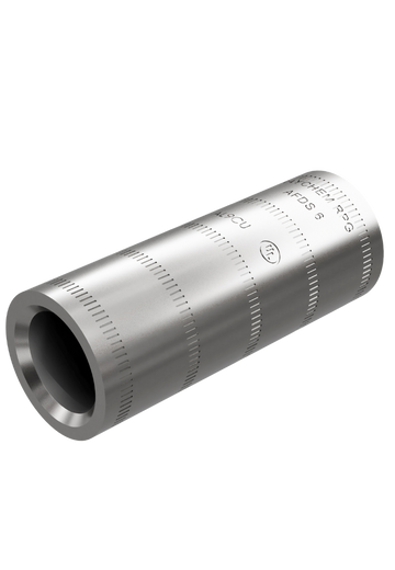 TASL-6-U | Conector de aluminio RPG Raychem para empalme bimetálico de cable de cobre o aluminio calibre 6 AWG