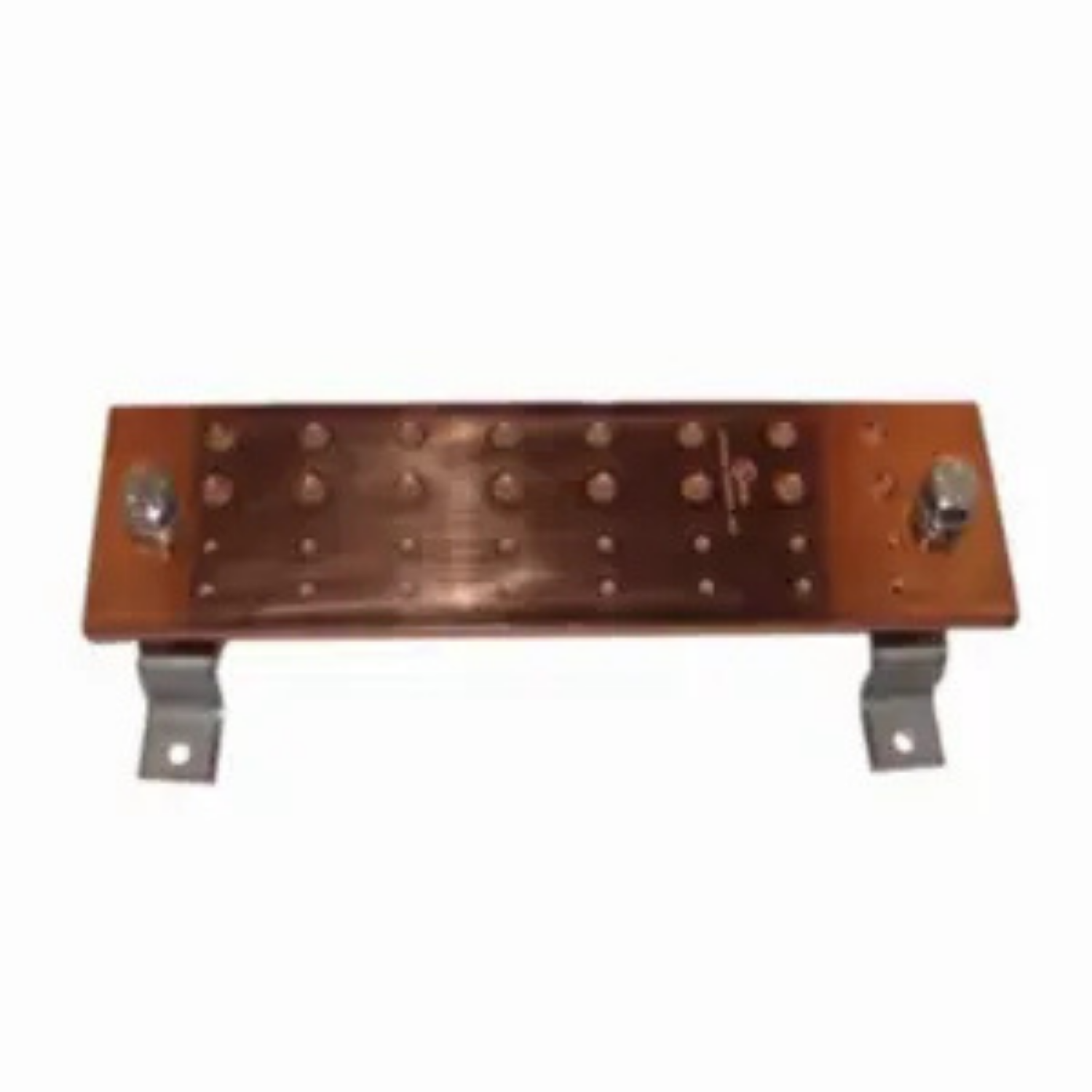 Barra colectora perforada | Copper busbar con perforaciones para conexión a tierra (4)